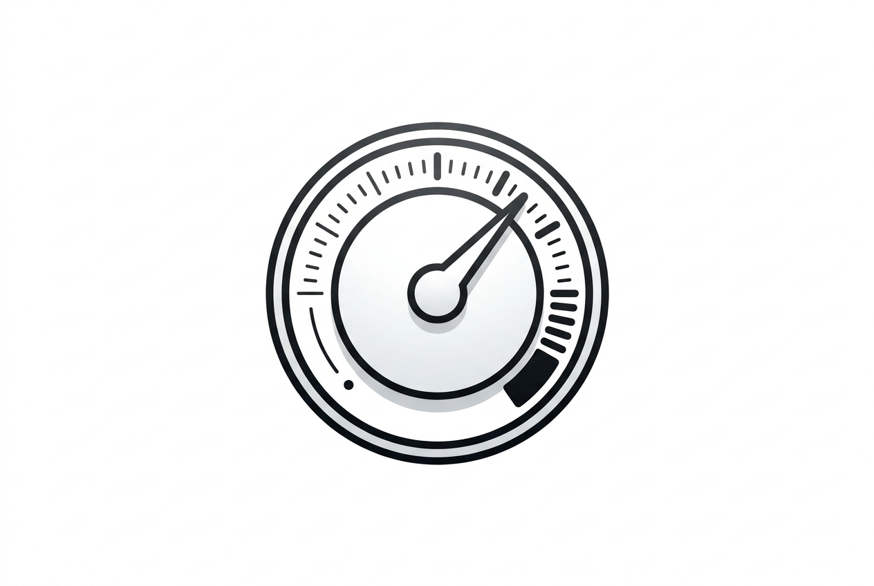Rotary dial representing adjustable AI reasoning intensity