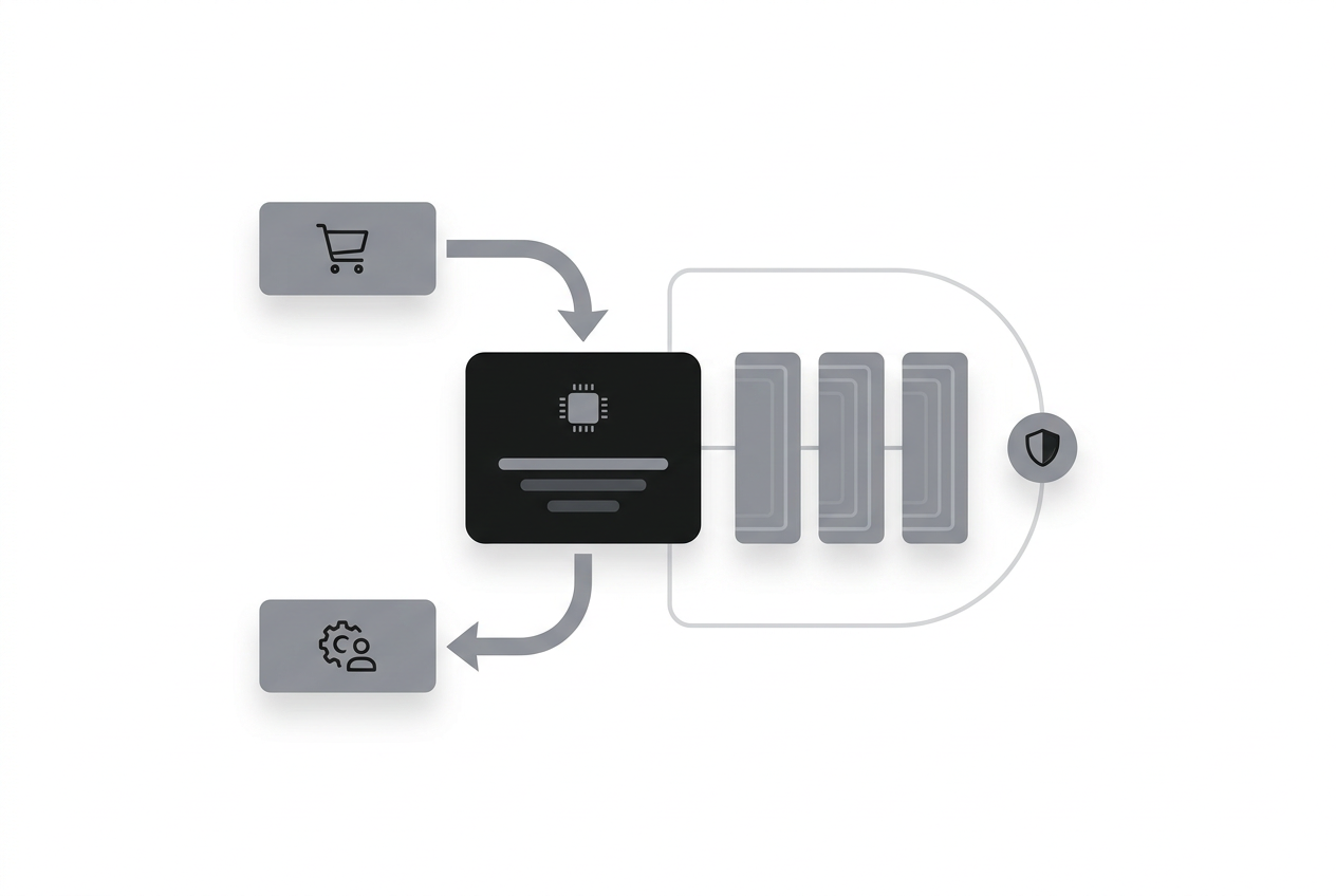 Diagram of an SPV chip-lease financing structure
