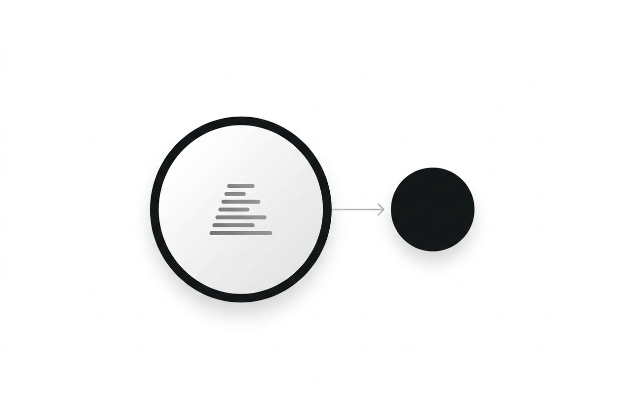 Diagram contrasting a brown dwarf primary with its Jupiter-mass companion
