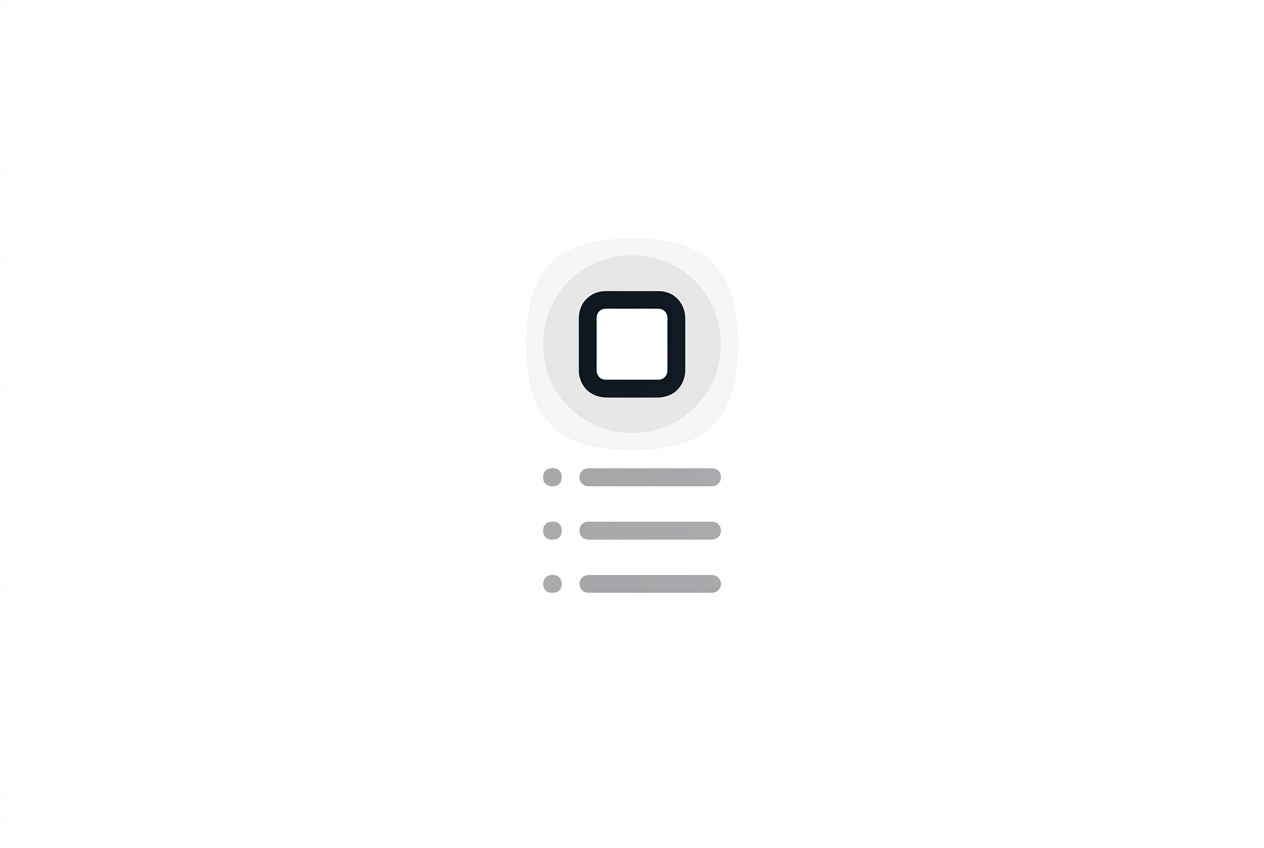 A checklist with one critical unchecked box