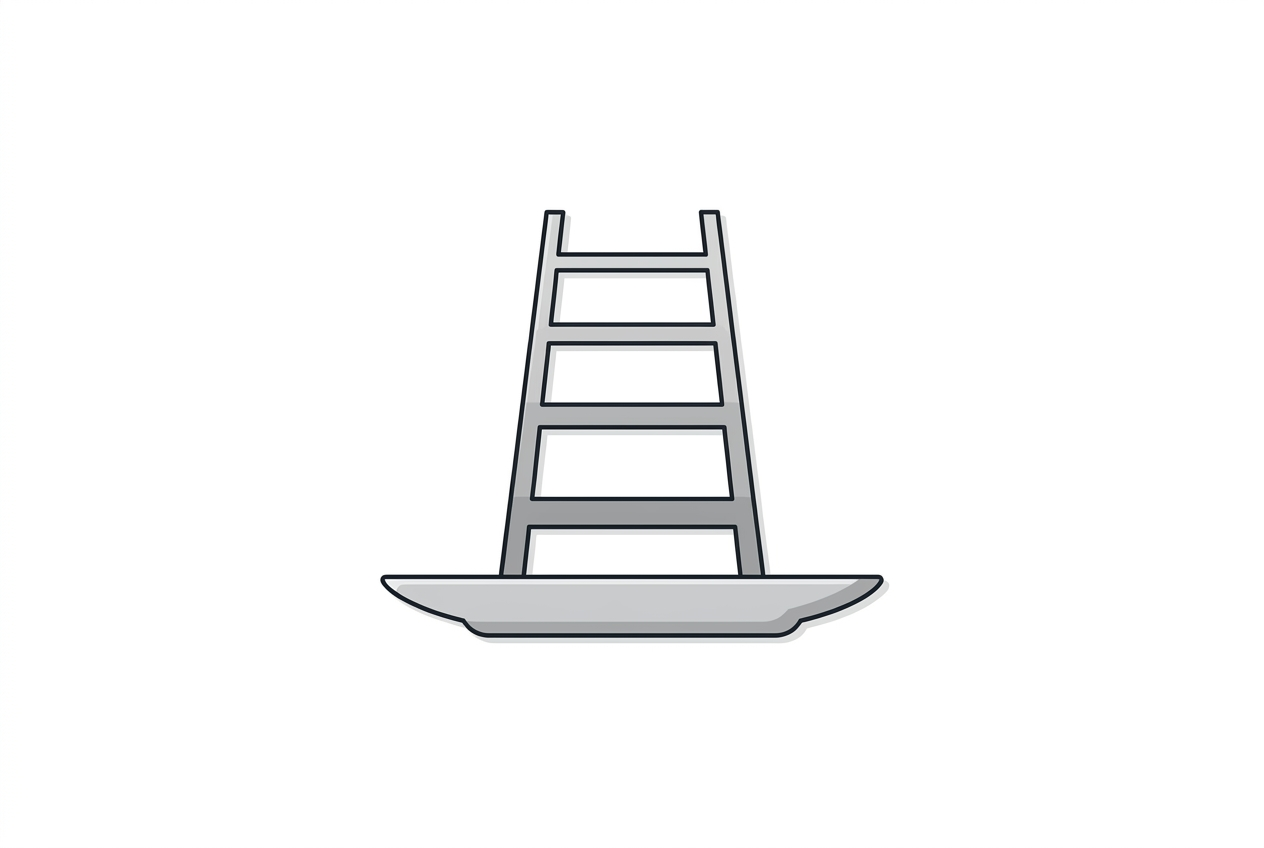 ladder representing tiers of dietary evidence