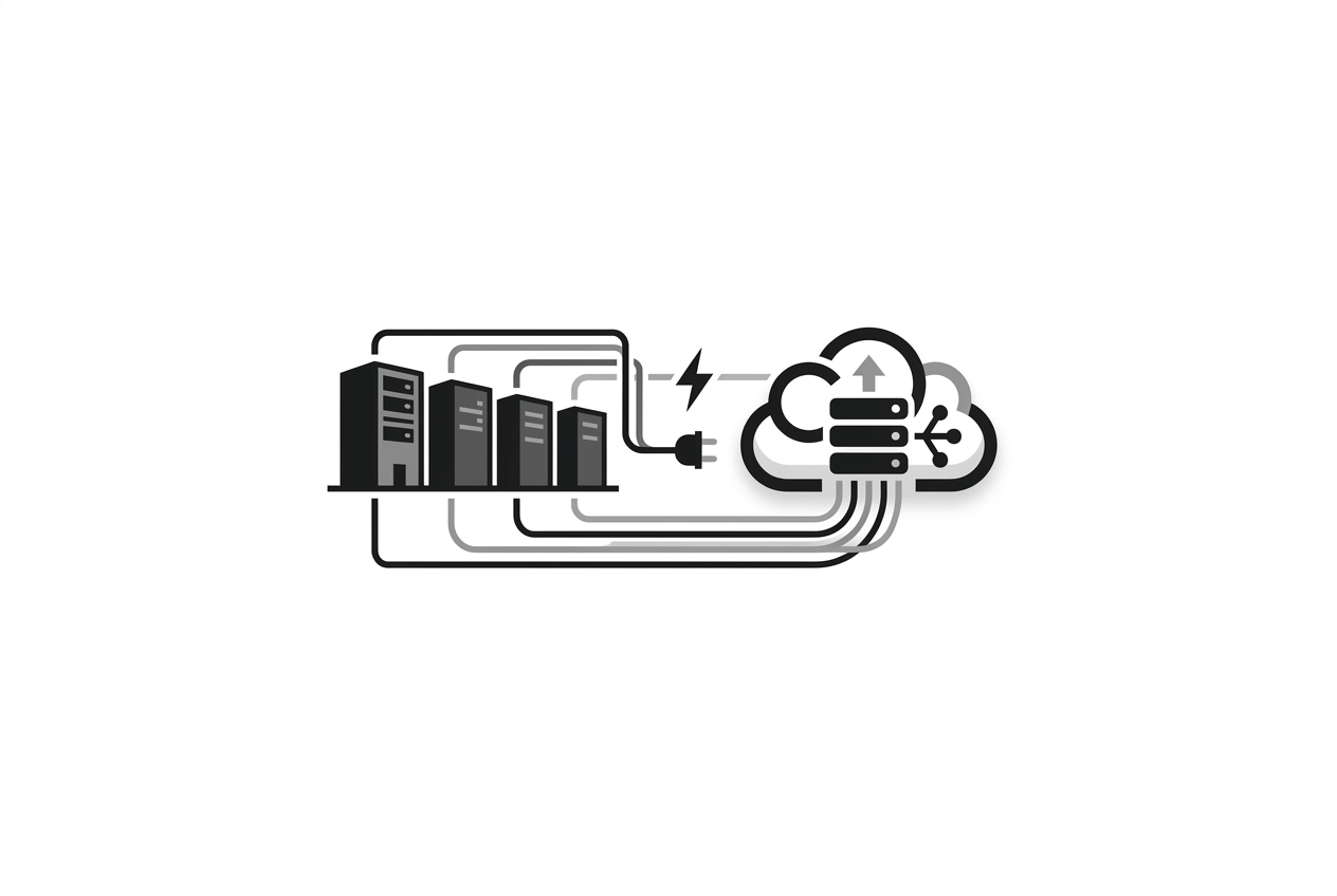data center buildout backed by cloud compute commitments
