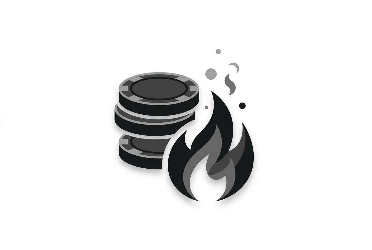 Symbolic image of tokens treated as a status flex