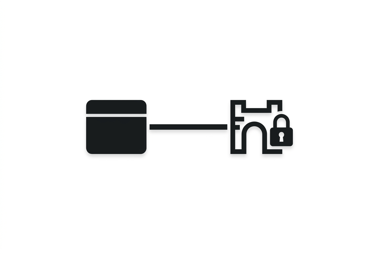 Diagram of a sealed vendor cost structure behind a single locked API