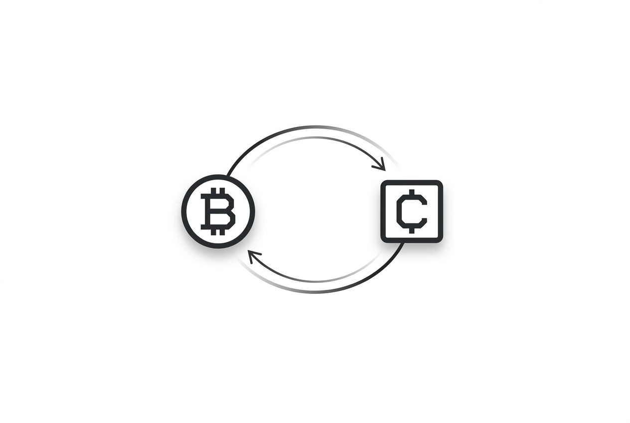 Diagram of atomic delivery-versus-payment settlement