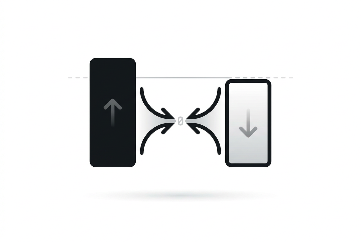 diagram of the funding-rate carry mechanism behind synthetic stablecoin yield