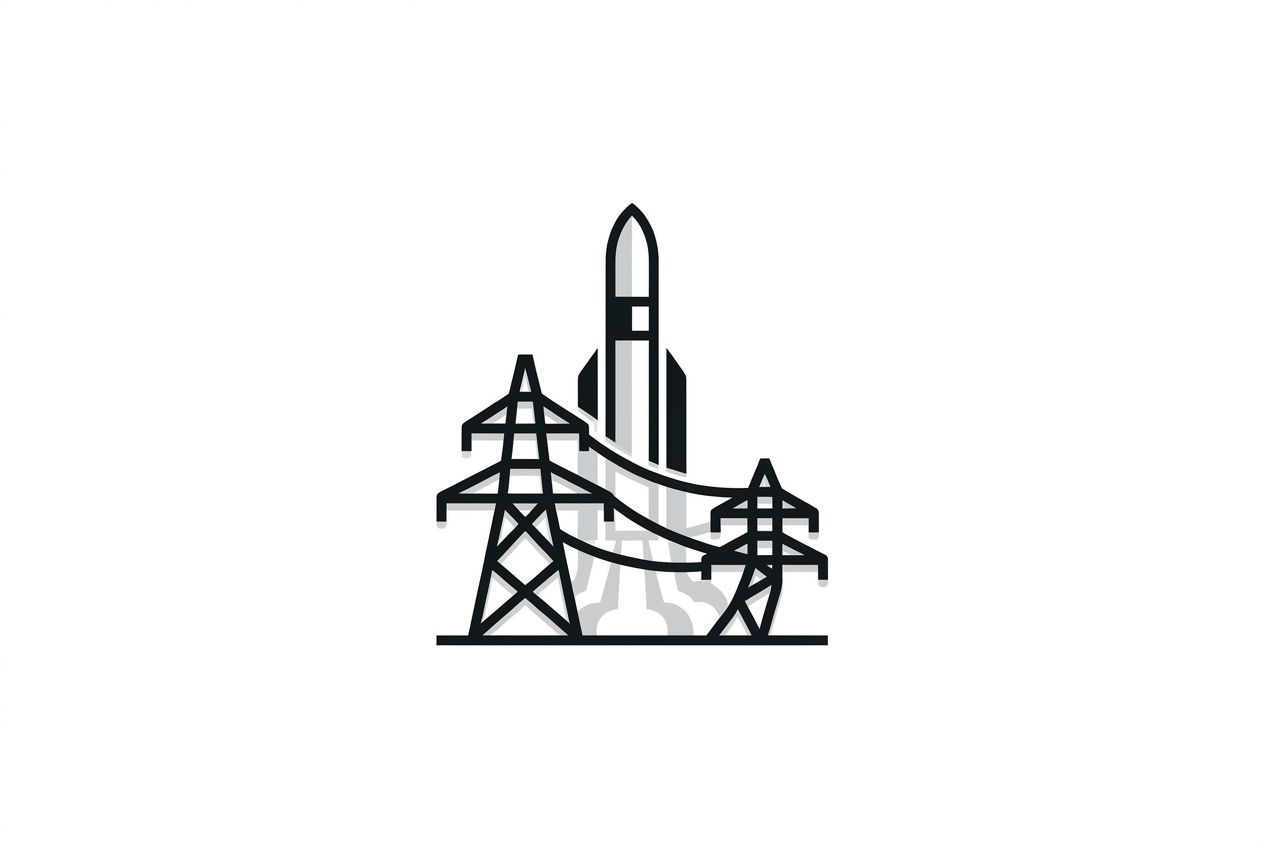 Apollo-era power infrastructure supporting a modern launch pad