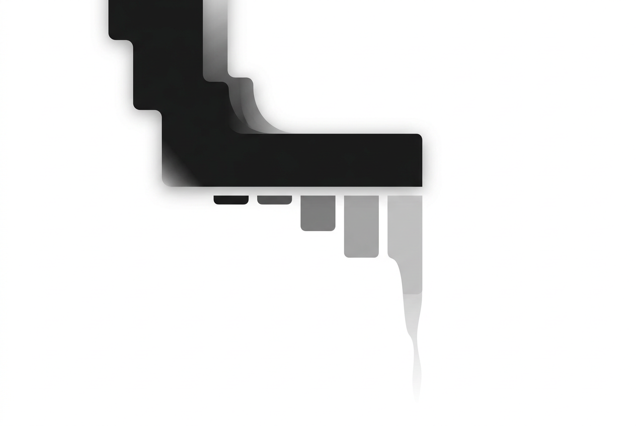 Diagram of leading-edge flooding while legacy nodes starve
