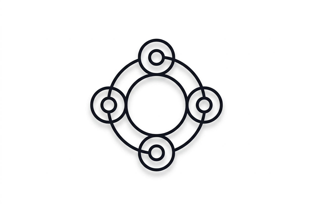 Networked drone swarm nodes representing software-layer autonomy