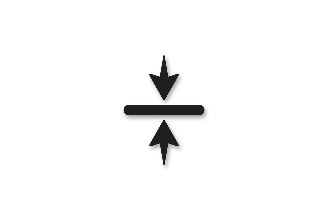 diagram of an intermediary squeezed from both ends