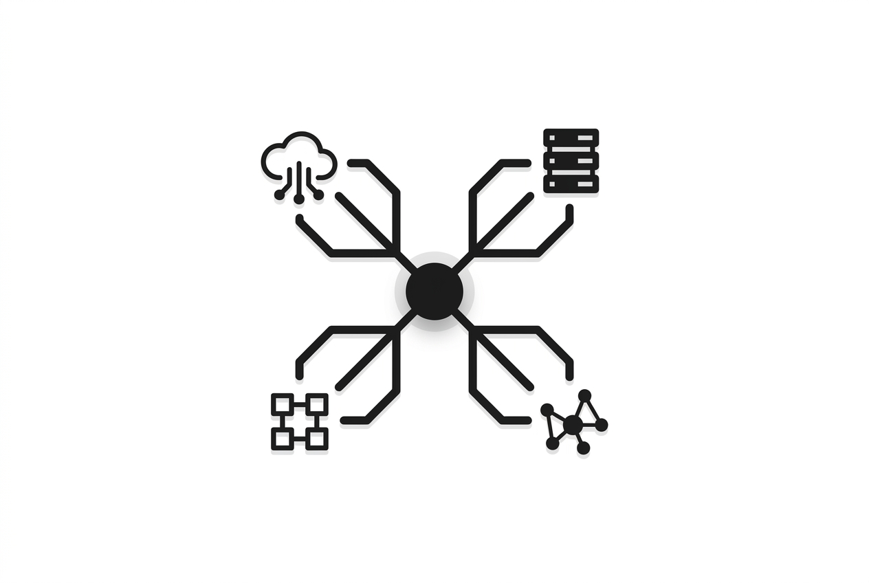 Diagram of Meta's four reported compute monetization options