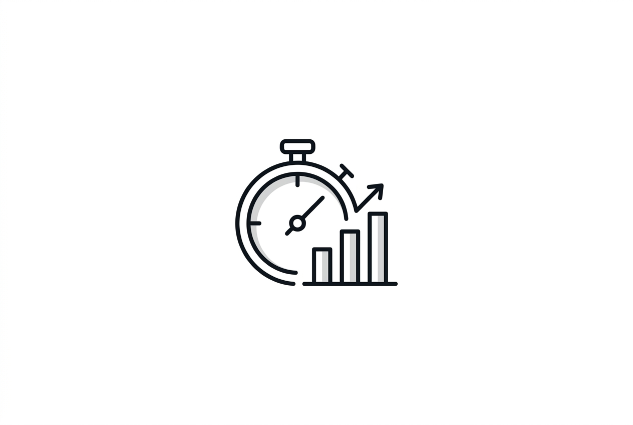 diagram of task speed and score improvement