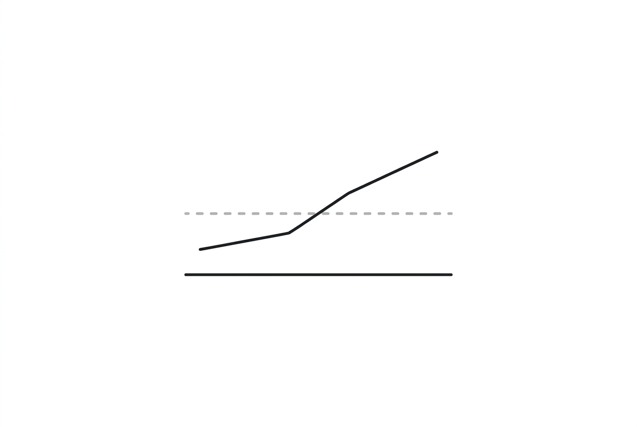 chart showing open-weight traffic crossing the majority line